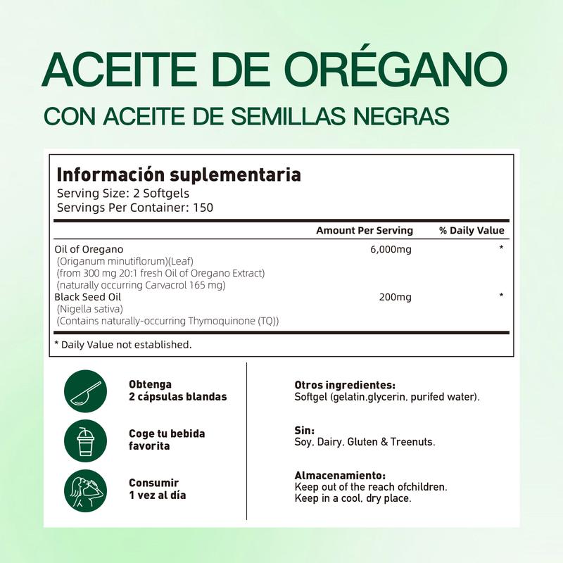 Cápsulas de Aceite de Orégano