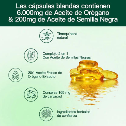 Cápsulas de Aceite de Orégano