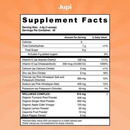 jupi Hydration & Wellness Powder