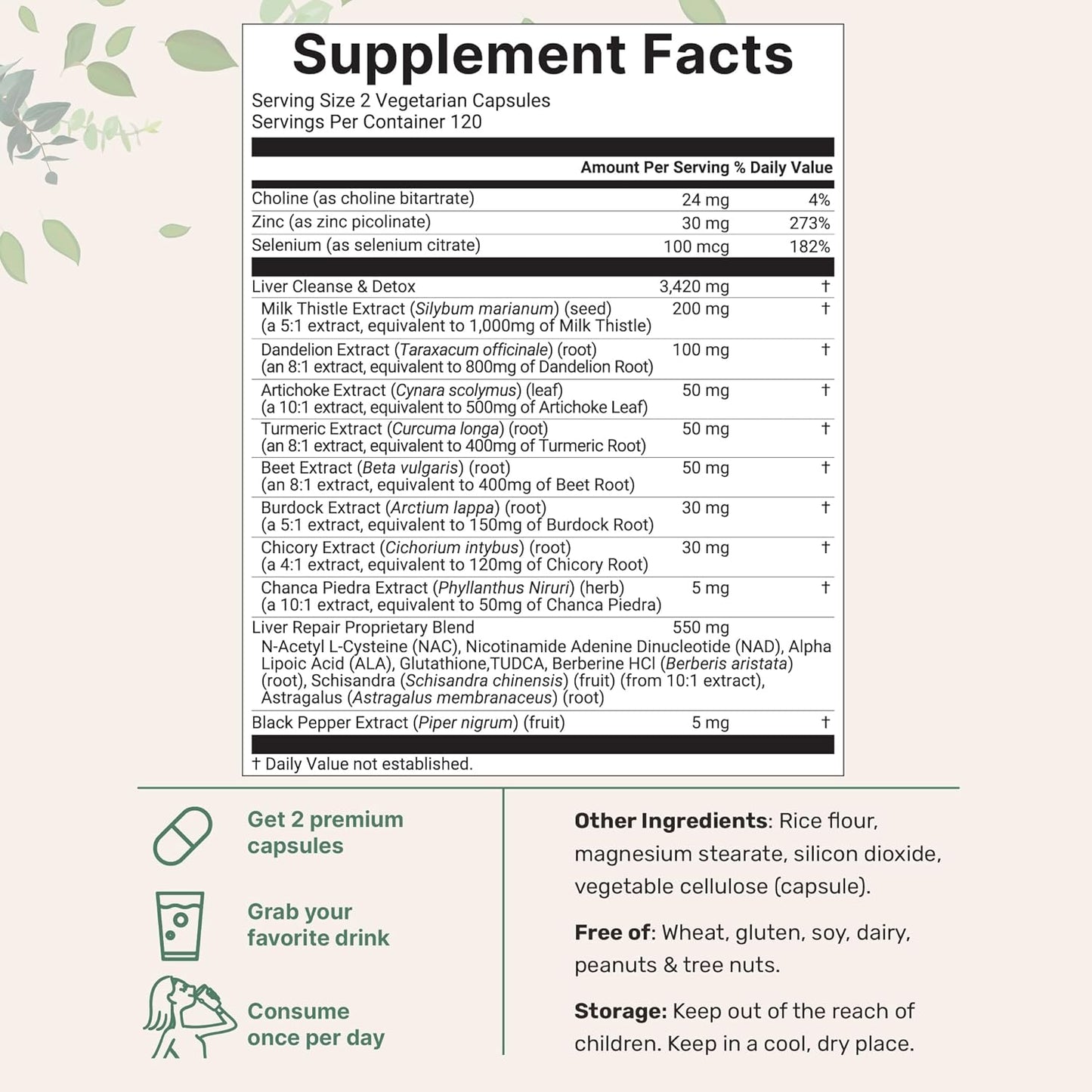 Liver Detox Capsulas