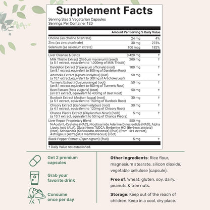 Liver Detox Capsulas