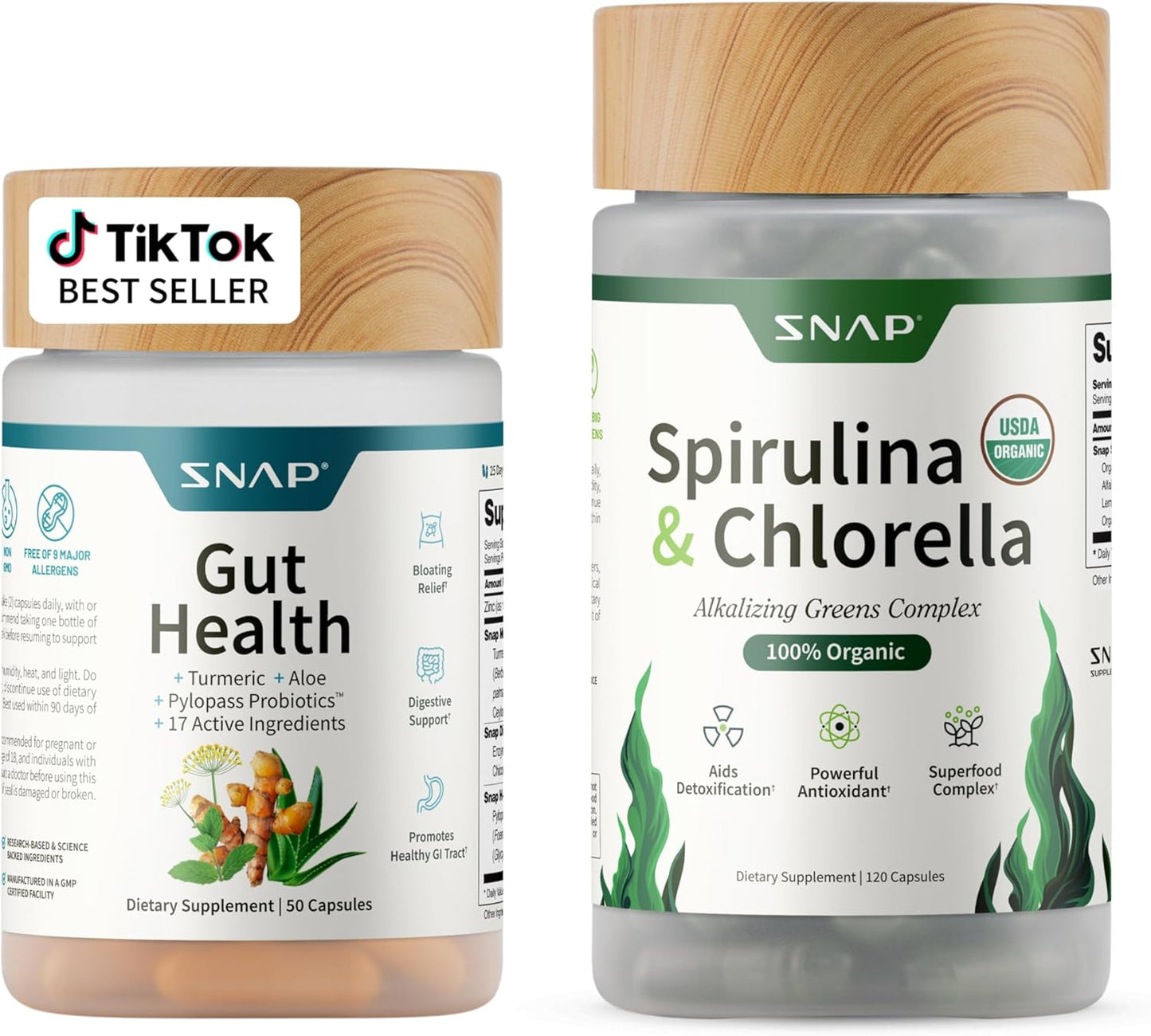 Pack Brillo Intestinal  - Gut Health + Spirulina & Chlorella