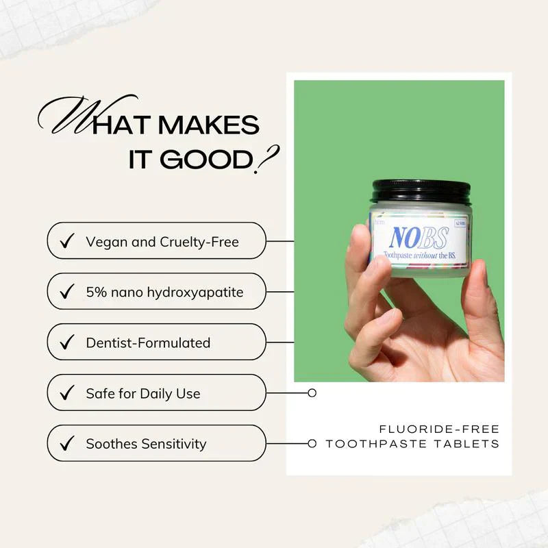 NOBS Toothpaste Tabletas
