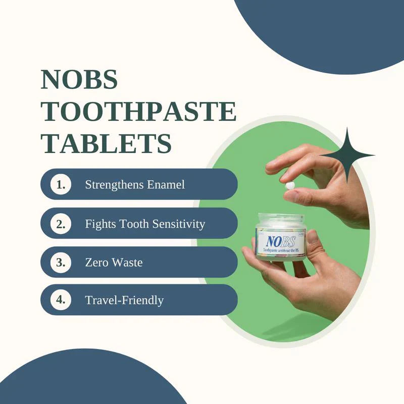 NOBS Toothpaste Tabletas