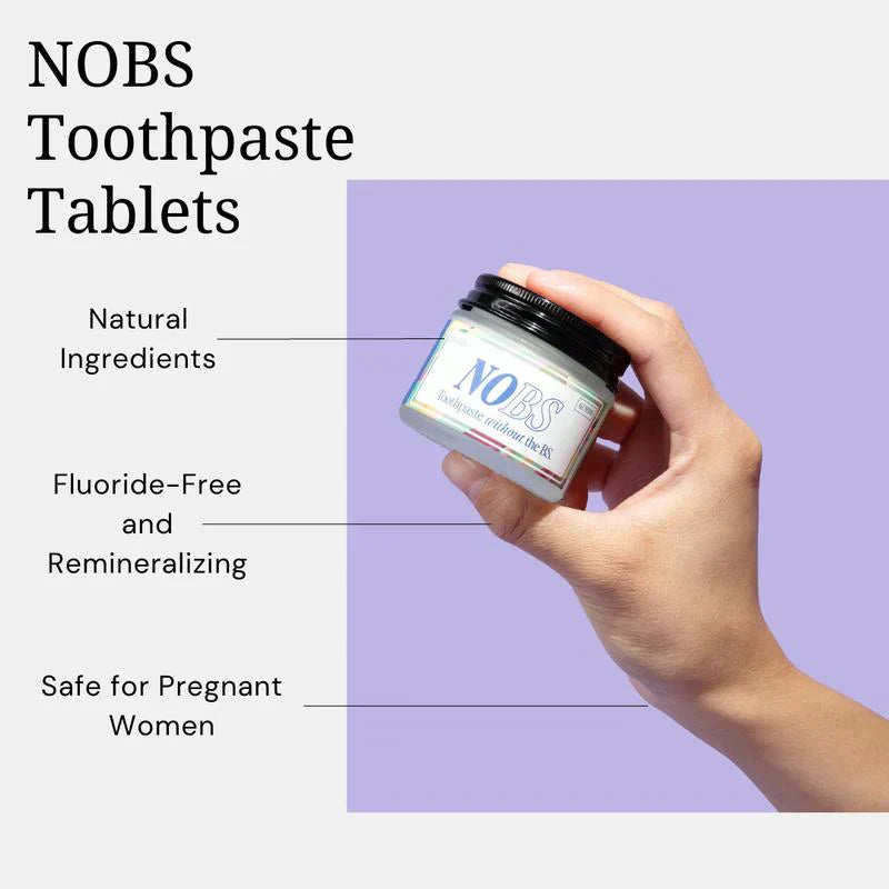 NOBS Toothpaste Tabletas