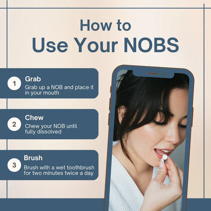 NOBS Toothpaste Tabletas