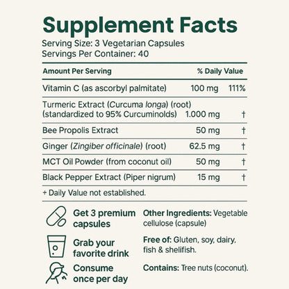 Turmeric Curcumin Capsules