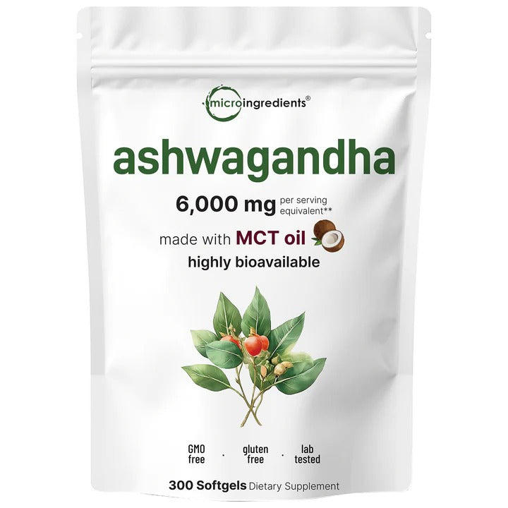 Ashwagandha + aceite de Coco