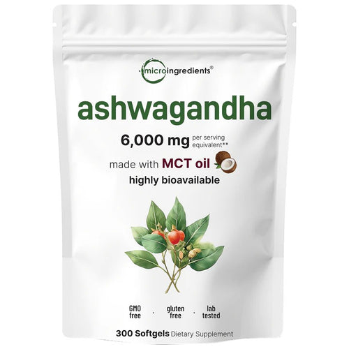 Ashwagandha + aceite de Coco