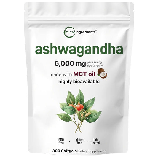 Ashwagandha + aceite de Coco